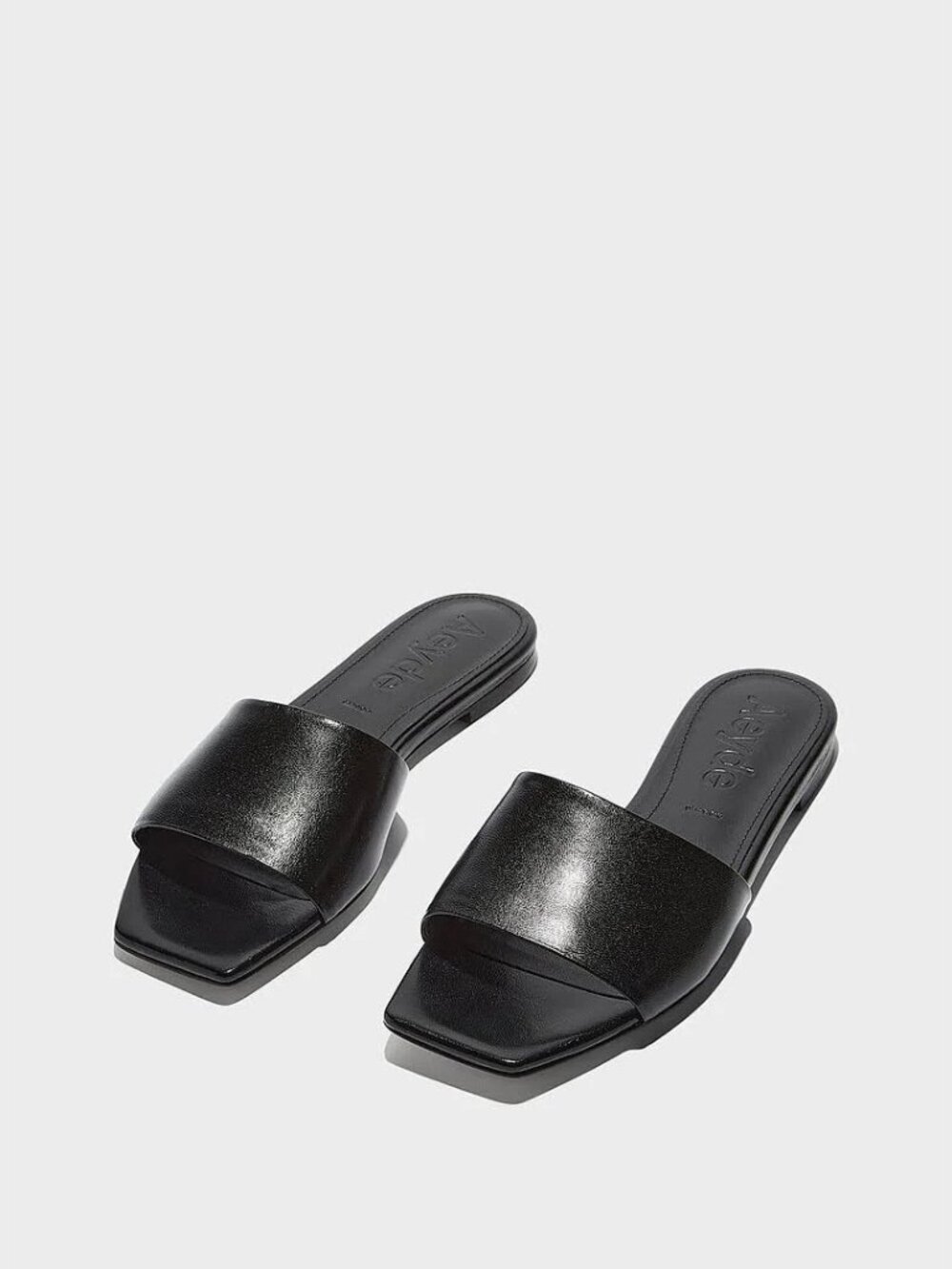 Ayede Anna Nappa Leather Black Size 37.5